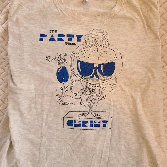 Large American Apparel Custom Artistt Graphic T - Picture 2 of 2